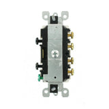 Decora 15 Amp 120-Volt 3-Way Combination Rocker Switch, White - Super Arbor