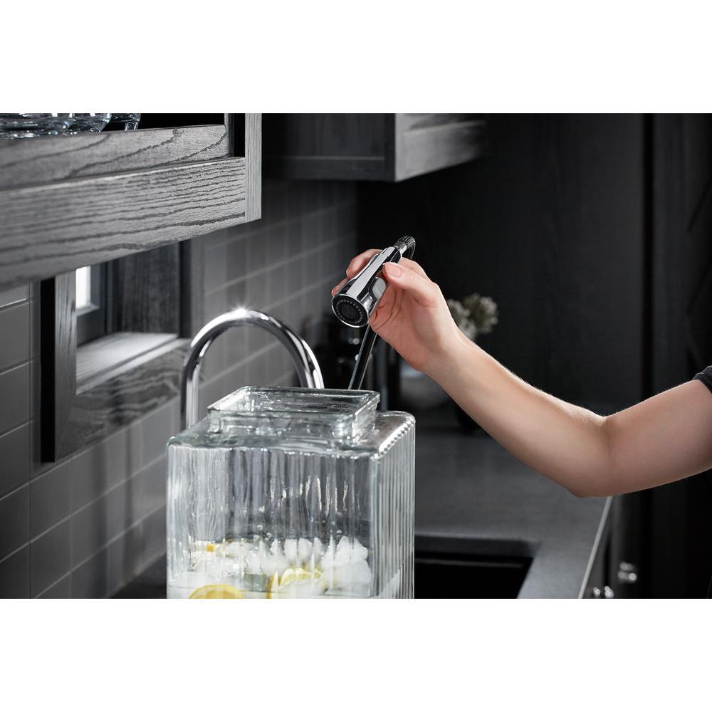 Simplice Touchless Single-Handle Pull-Down Sprayer Kitchen Faucet in Polished Chrome - Super Arbor