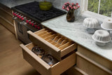 Rev-A-Shelf 22-in x 18.5-in Wood Cutlery Insert Drawer Organizer