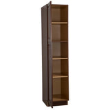 Benton Assembled 18x84x24 in. Pantry Cabinet with Adjustable Shelves in Amber - Super Arbor