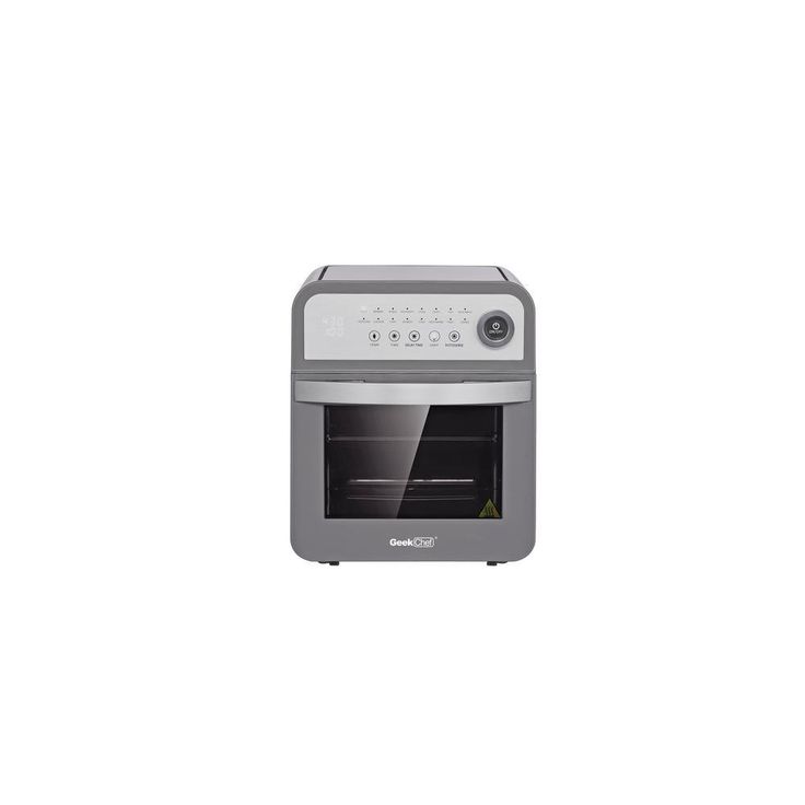 1600-Watts 12 Qt. Gray 16-Preset Modes All-in-One Multi-Function Air Fryer Oven with Rotisserie and Dehydrator