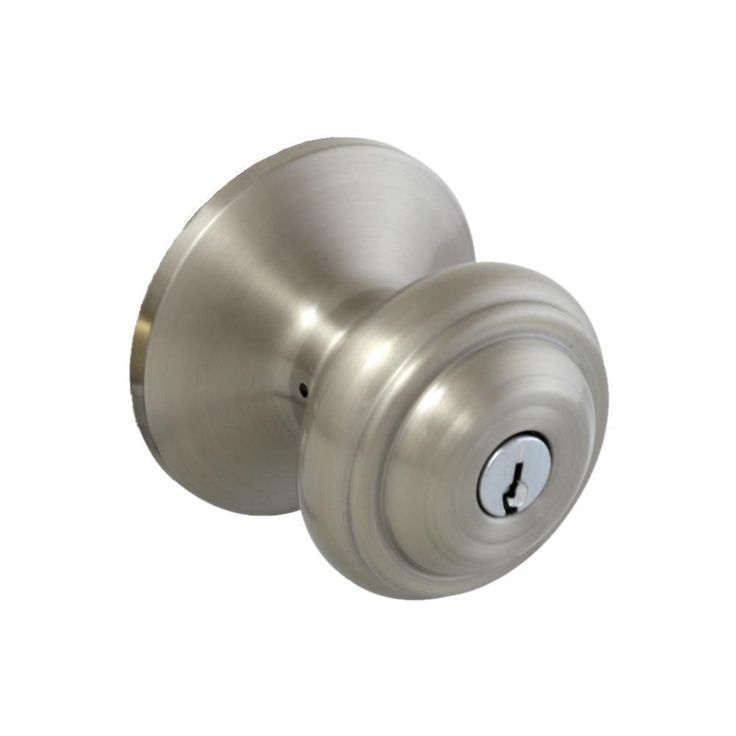 Madrid Matte Black Keyed Entry Door Knob