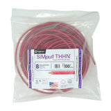 500 ft. 8 Black Stranded CU SIMpull THHN Wire - Super Arbor