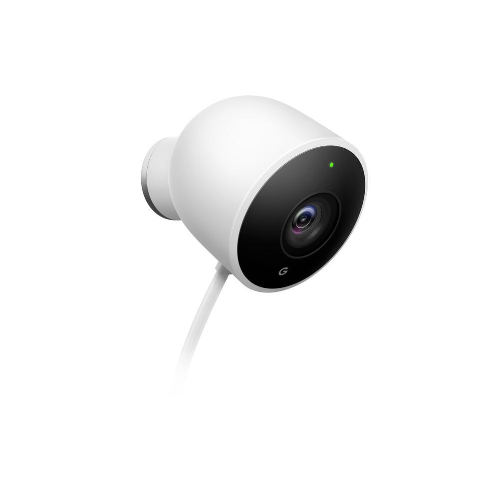 Nest Hub Max in Charcoal and Nest Cam Outdoor Security Camera - Super Arbor