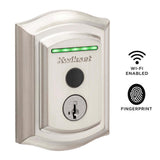Halo Touch Venetian Bronze Traditional Fingerprint Wi-Fi Electronic Smart Lock Deadbolt Featuring SmartKey Security - Super Arbor