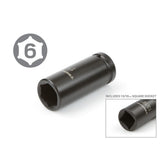 3/4 in. Drive 7/8-2 in. 6-Point Deep Impact Socket Set (22-Piece) - Super Arbor