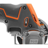 18-Volt SubCompact Lithium-Ion Brushless Cordless 3/8 in. Impact Wrench and 3 in. Multi-Material Saw (Tools Only) - Super Arbor