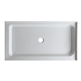 Port 36 in. x 48 in. Double Threshold Shower Base in White - Super Arbor