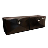 Buyers Products Company 18 in. x 18 in. x 36 in. XD Gloss Black Steel Underbody Truck Tool Box - Super Arbor
