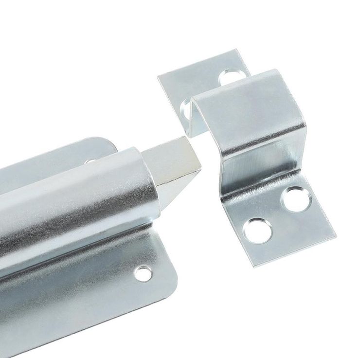 6 in. Zinc Plated Chain Bolt