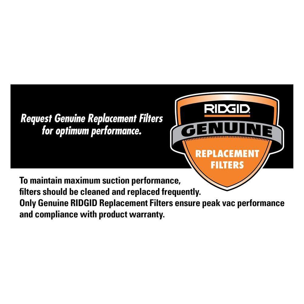 Fabric Pre-Filter for RIDGID HEPA Vacuum, RV2400HF - Super Arbor
