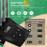 4-Light 96-Watt Full Spectrum LED Grow Light with Adjustable Gooseneck and Desk Clip - Super Arbor