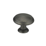 1-3/16 in. Brushed Nickel Classic Knob - Super Arbor
