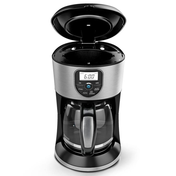12-Cup Programmable Coffeemaker in Stainless Steel