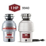 Waste King Legend Series 3/4 HP Professional 3-Bolt Mount Continuous Feed Garbage Disposal