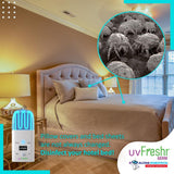 8-Watt Equivalent 5U, CFL, Light bulb; Clear, 1-Bulb; Ultraviolet Germicidal Light ‚Äì Range 6 ft. Kills Germs Fights Mold - Super Arbor
