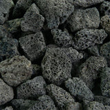 Fire Pit Essentials 10 lbs. Black Lava Rock 3/4 in. - Super Arbor