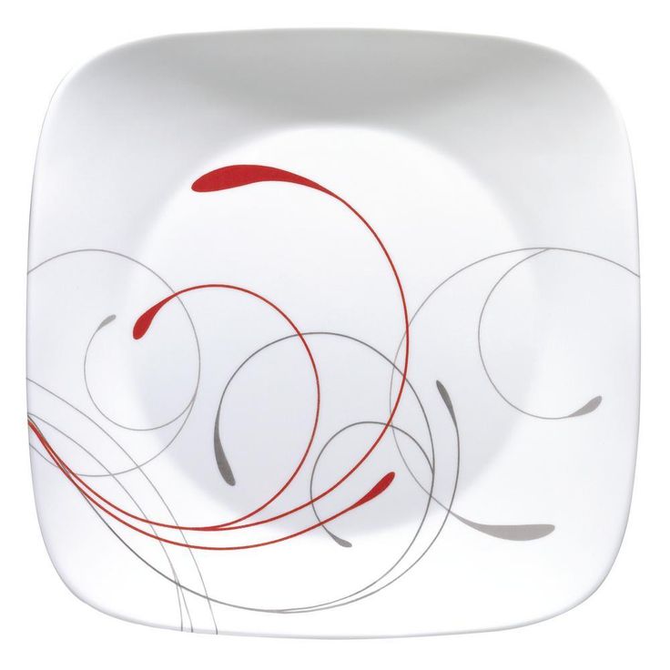 16-Piece Patterned Splendor Glass Dinnerware Set (Service for 4)