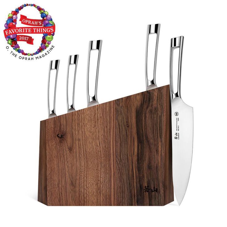 N1 Series 6-Piece German Steel Forged Knife Block Set