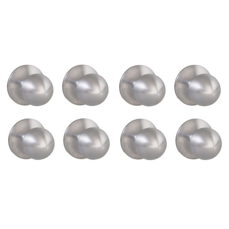 Saturn Stainless Steel Hall and Closet Door Knob