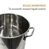 Brew Kettle 32 qt. Stainless Steel Stock Pot
