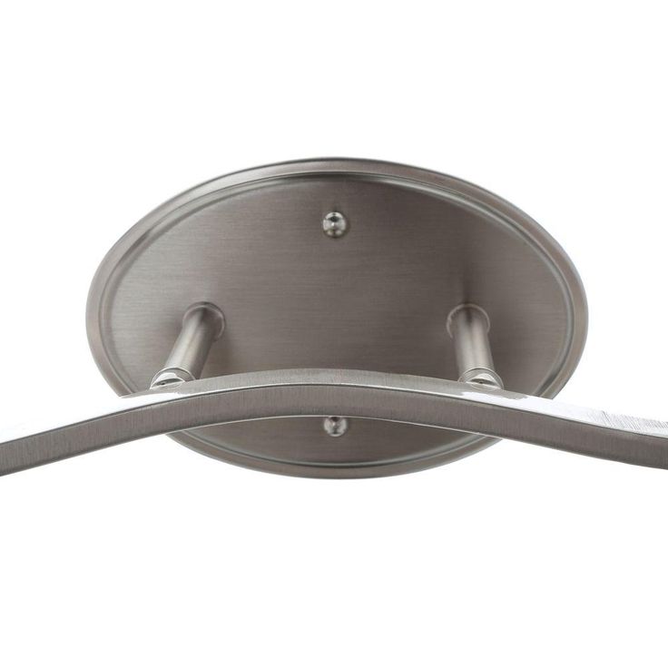Andenne 4-Light Brushed Nickel Bath Vanity Light with Bell Shaped Marbleized Glass Shades