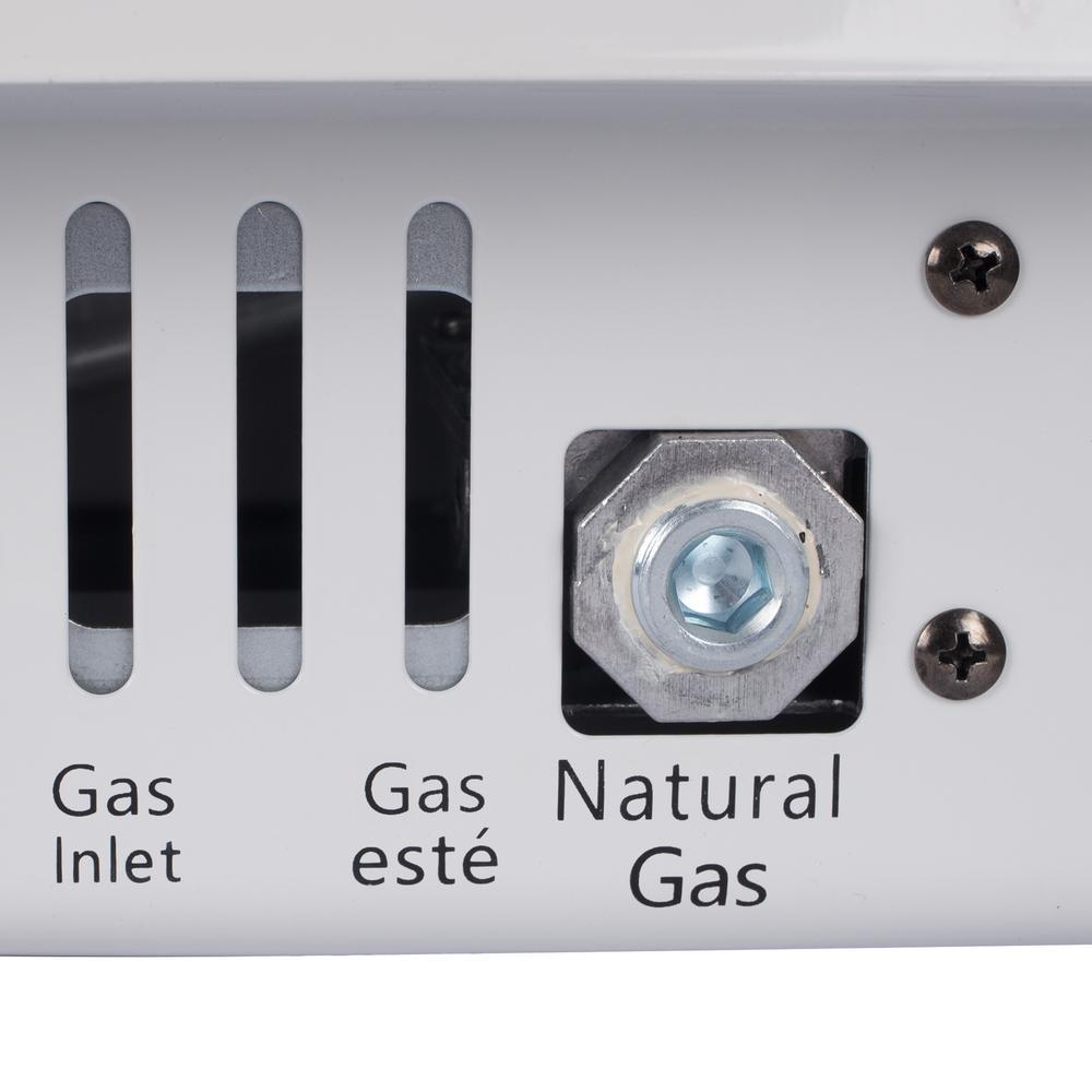 30,000 BTU Blue Flame Vent Free Natural Gas Thermostatic Wall Heater - Super Arbor