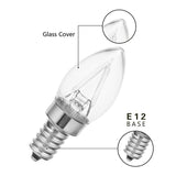 YANSUN 20-Watt Equivalent C7 Edison Blue LED Filament Light Bulb (4-Pack)