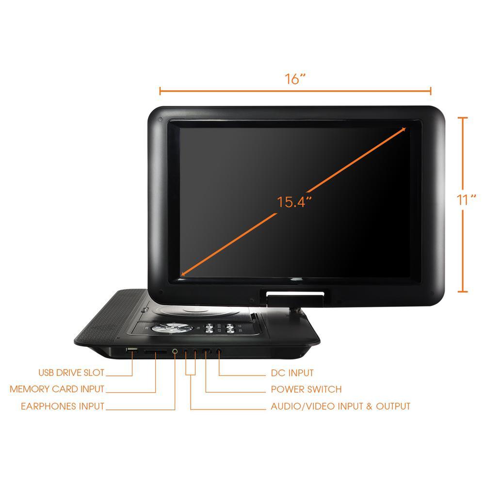 15.4 in. Portable DVD Player - Super Arbor
