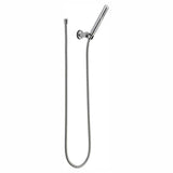 Trinsic 1-Spray 1 in. Single Wall Mount Handheld Shower Head in Stainless - Super Arbor