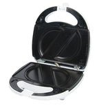 78 sq. in. White Empanada Maker and Churro Maker with Lid