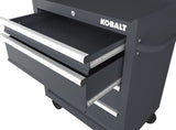 Kobalt 26.7-in W x 33-in H 4-Drawer Steel Rolling Tool Cabinet (Gray)