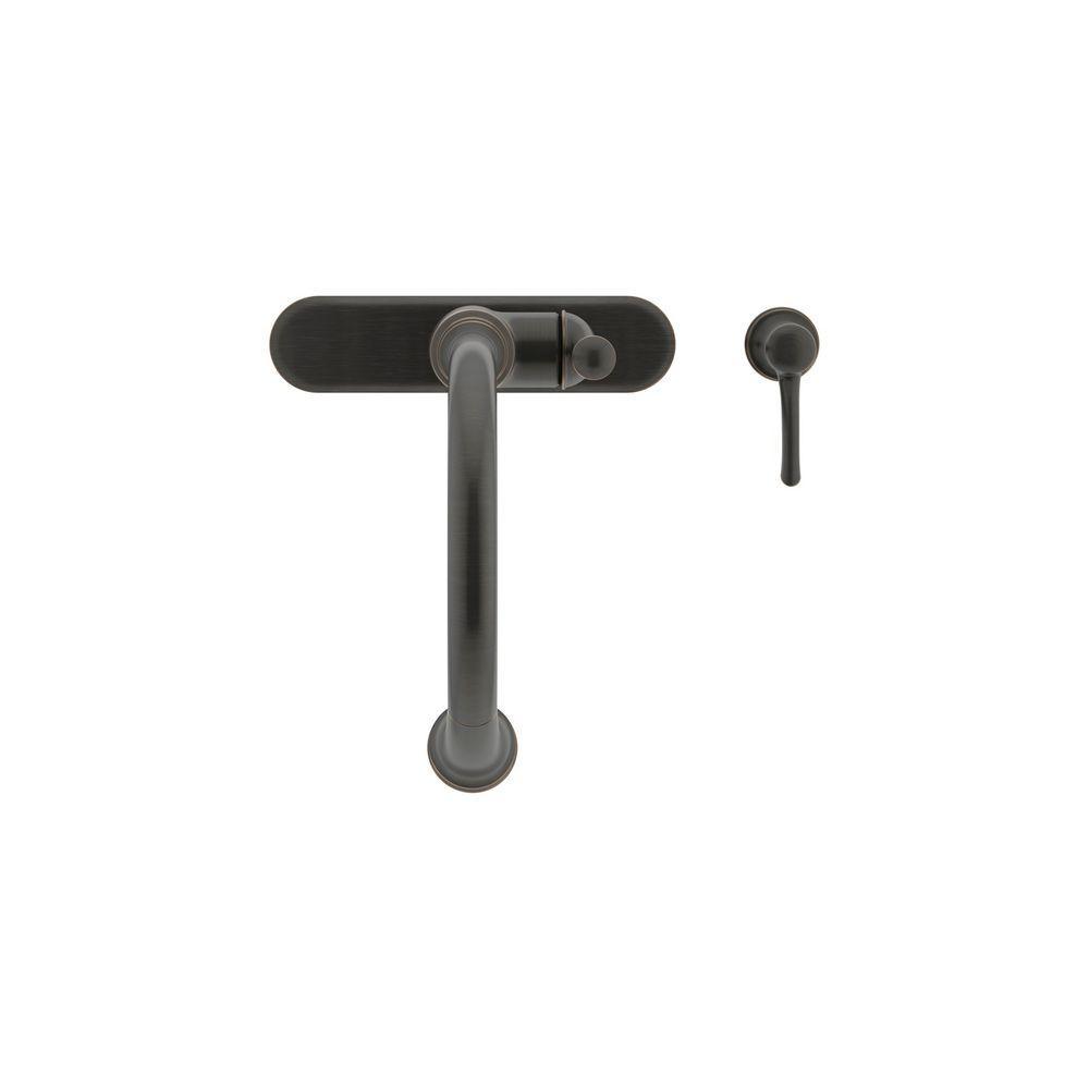 Carmichael Single-Handle Pull-Down Sprayer Kitchen Faucet in Oil Rubbed Bronze - Super Arbor
