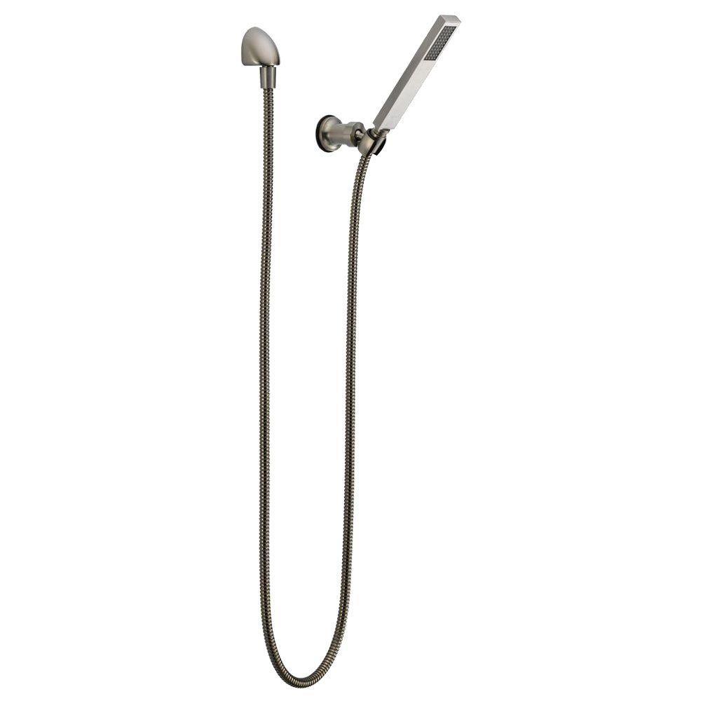 Vero 1-Spray 3.5 in. Single Wall Mount Handheld Shower Head in Chrome - Super Arbor