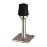 Skirting Mount 3 in. Satin Nickel Door Stop