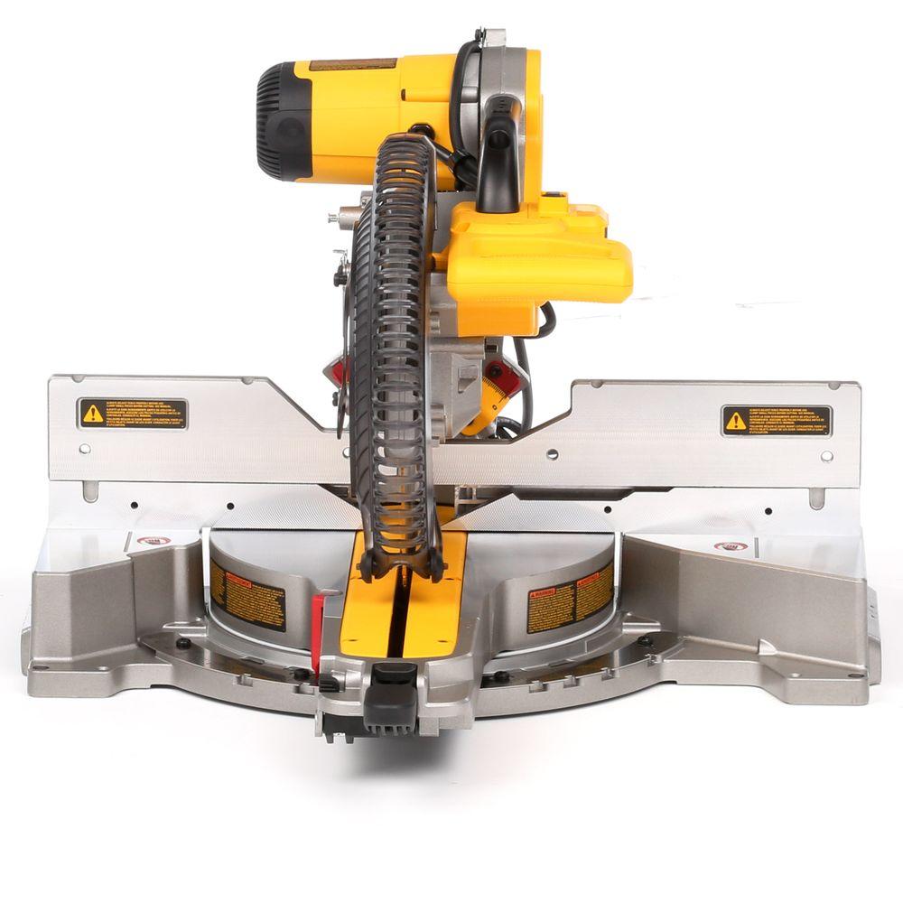 15 Amp Corded 12 in. Sliding Miter Saw with Bonus Heavy-Duty Miter Saw Stand - Super Arbor