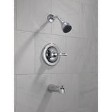 Foundations Single-Handle 1-Spray Tub and Shower Faucet in Chrome (Valve Included) - Super Arbor