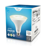Euri Lighting 120-Watt Equivalent PAR38 Energy Star and Dimmable LED Light Bulb in Bright White 4000K (5-Pack)
