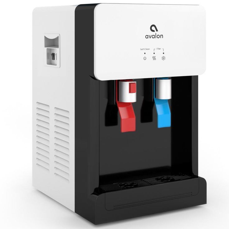 Countertop Self Cleaning Touchless Bottle less Water Cooler Dispenser, Hot/Cold Water, NSF/UL/Energy Star, White
