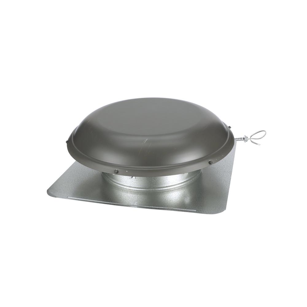 1500 CFM Weatherwood Galvanized Steel Electric Powered Attic Fan with Adjustable Thermostat - Super Arbor