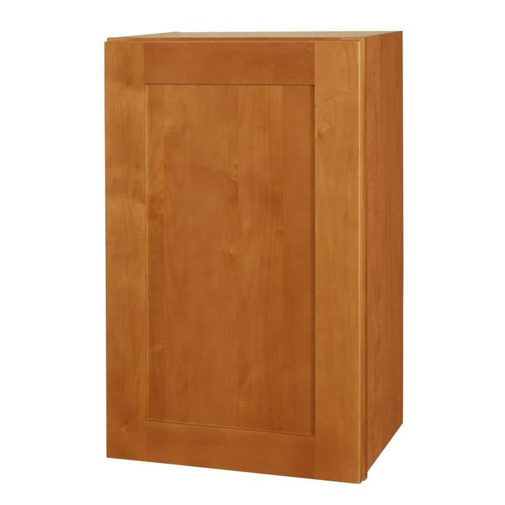 Home Decorators Collection Newport 18 in. W x 12 in. D x 36 in. H Assembled Plywood Wall Kitchen Cabinet in Cinnamon with Soft Close