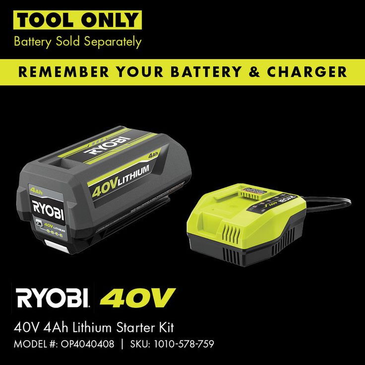 RYOBI 40-Volt Lithium-Ion Cordless Battery Leaf Vacuum/Mulcher (Tool Only)