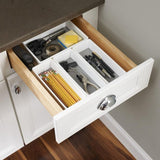 Style Selections 9.06-in x 6.13-in Plastic Multi-Use Insert Drawer Organizer