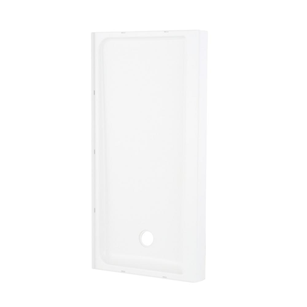 Ensemble 60 in. x 30 in. Single Threshold Shower Base with Left-Hand Drain in White - Super Arbor
