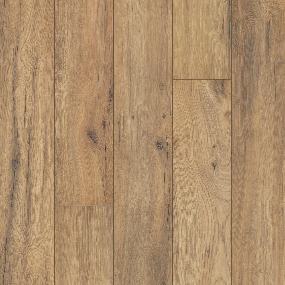 Outlast+ 10 mm T x 6.14 in. W x 47.24 in. L Blanched Hickory Waterproof Laminate Flooring (967.2 sq. ft./pallet)