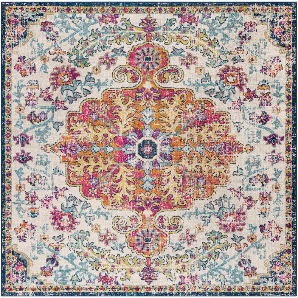 Demeter Ivory 8 ft. x 10 ft. Abstract Area Rug - Super Arbor