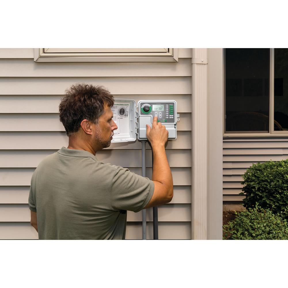 6-Station Indoor/Outdoor Simple-to-Set Irrigation Timer - Super Arbor