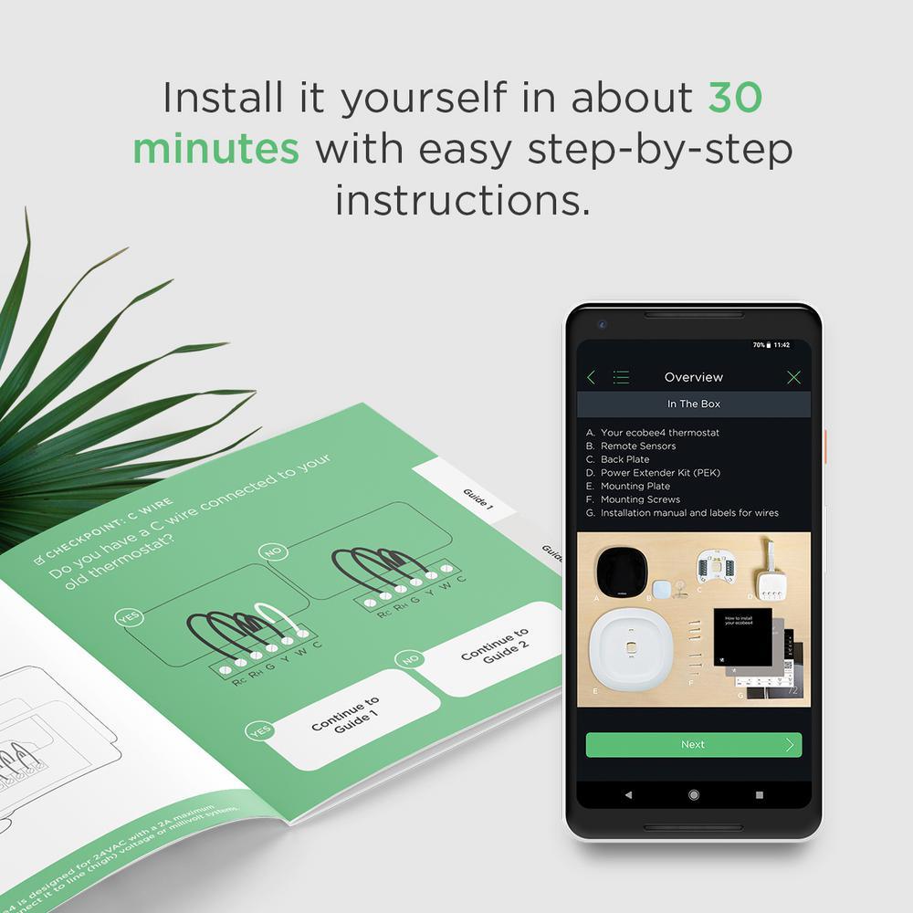 4, 7-Day Smart Thermostat Value Bundle - Super Arbor
