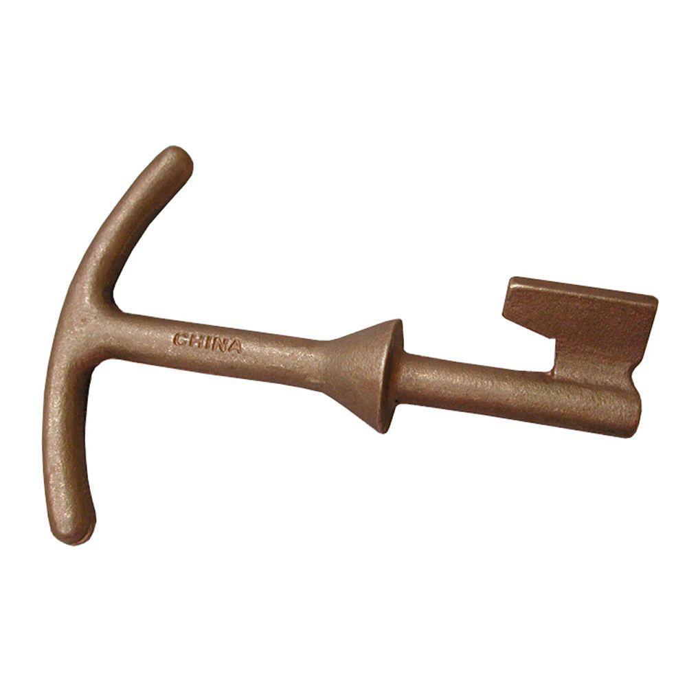 Brass Water Meter Box Lid Key - Super Arbor