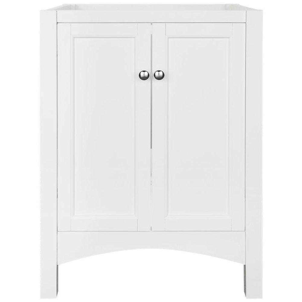 Haven 24 in. W Bath Vanity Cabinet Only in White - Super Arbor